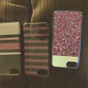 3 Kate Spade iPhoneSE rubber  phone cases